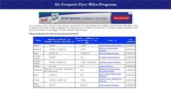Desktop Screenshot of airfrequentflyer.com